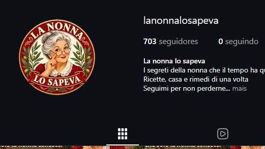 Instagram @lanonnalosapeva