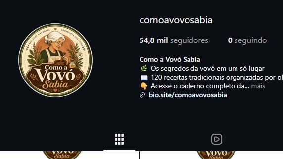 Instagram @comoavovosabia