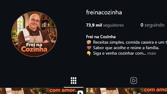 Instagram @freinacozinha